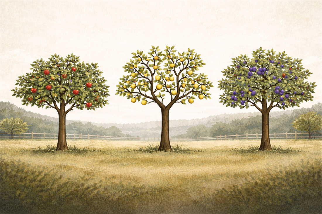 Rootstocks explained: Choosing the right fruit tree for your garden.