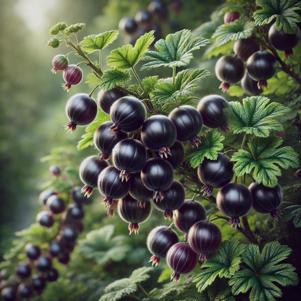 Gooseberry 'Black Velvet'