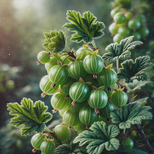 Gooseberry 'Hinnomaki Green'