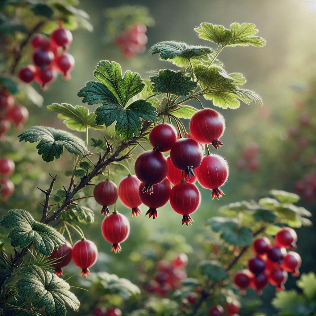 Gooseberry 'Hinnomaki Red'
